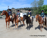 Eleanna Laba and Hawk; Katie Allen on Root Beer (Buddy); Emily Reinig on Blackberry Swirl (Blackberry); and Emma Johnston on Cinnamon and Suger (Cinnamon)